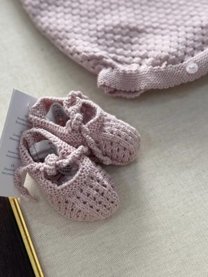 sólita patucos rosa bebé