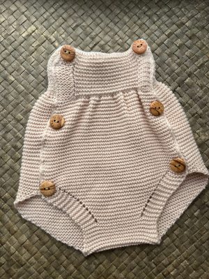 cubre pañal beige